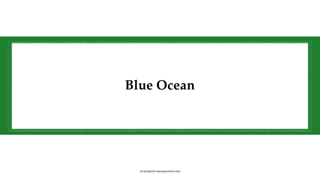 Blue ocean model