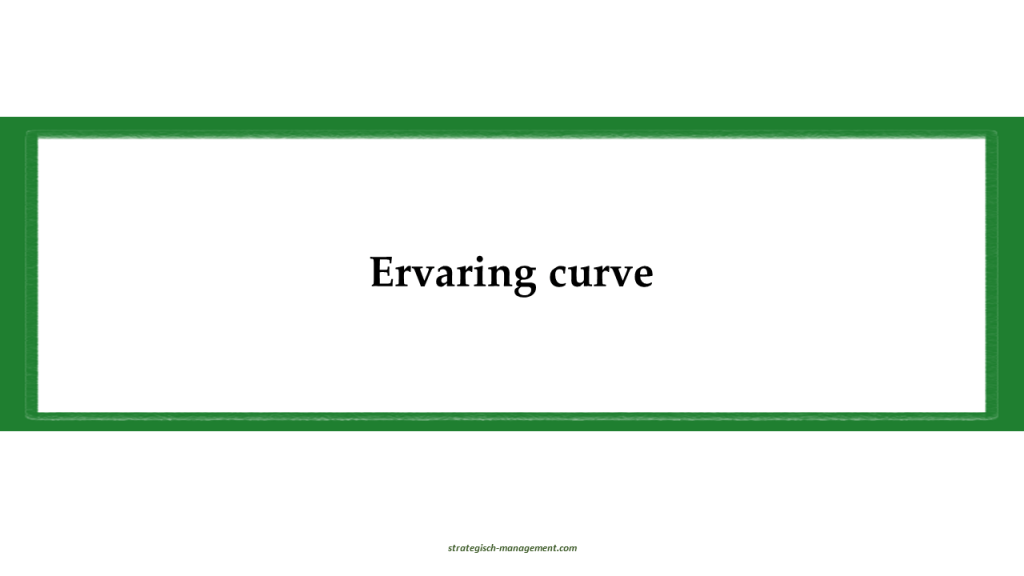 Ervaring curve