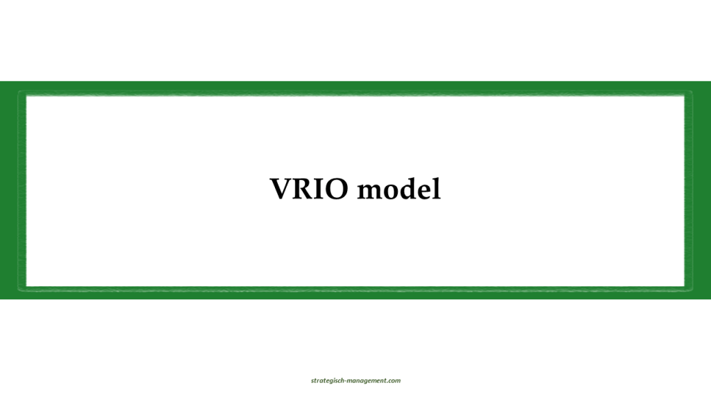 VRIO model
