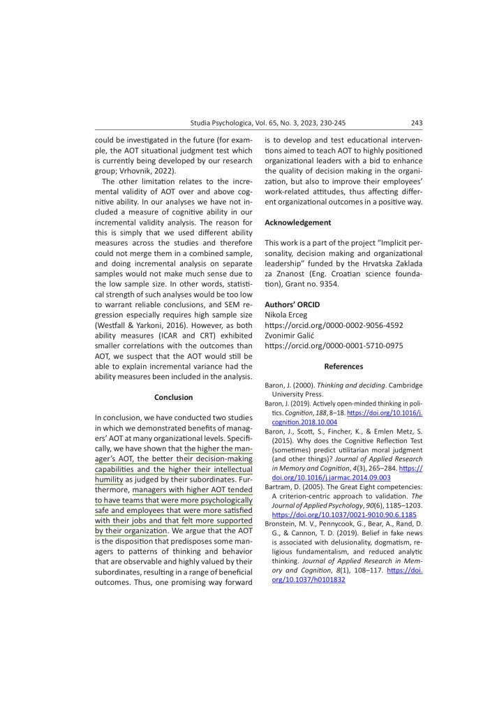 Active Open-Minded Thinking 3