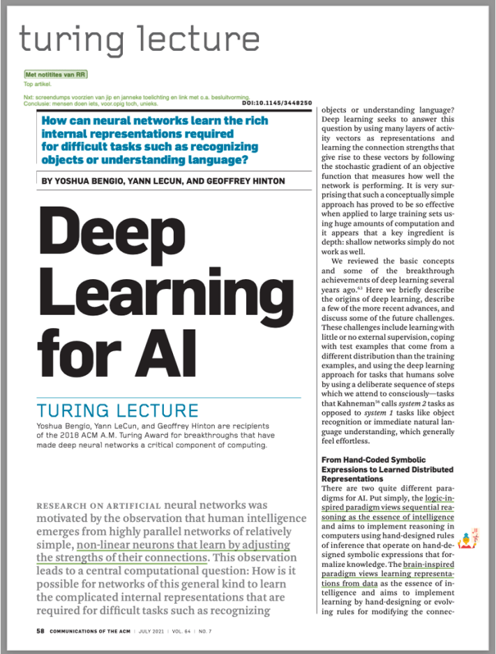 Deep Learning for AI 1