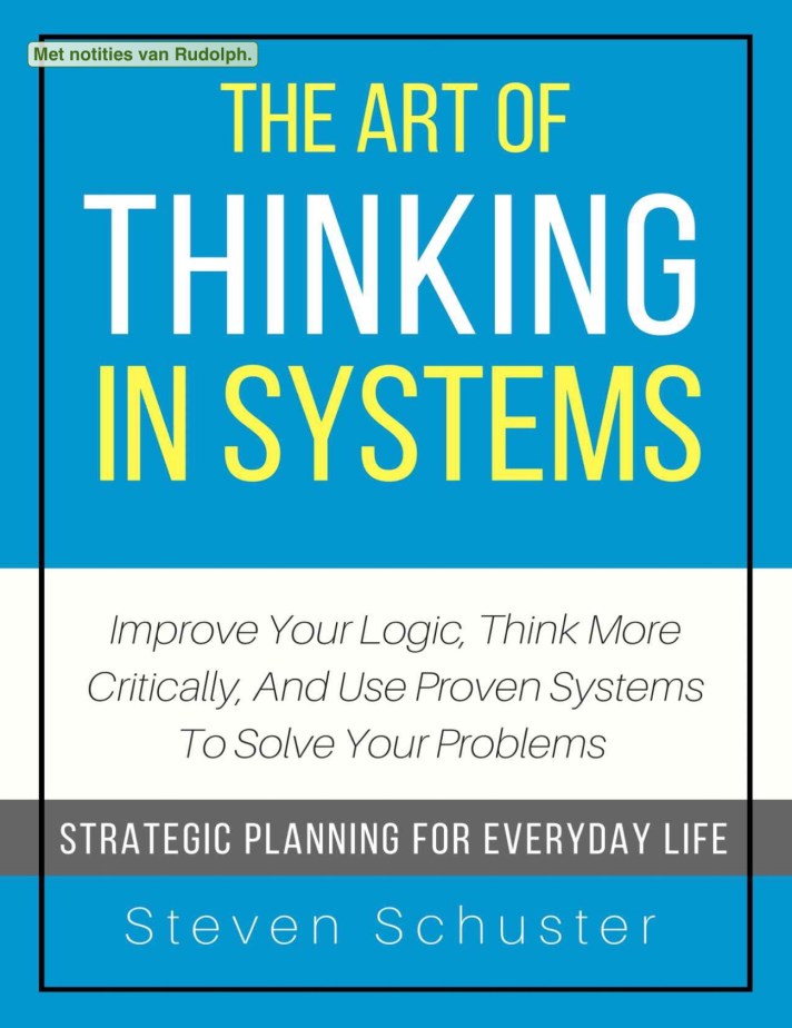 The Art of Thinking in Systems